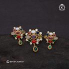 175 Navrathna Penddent Set - JCPT175 -499