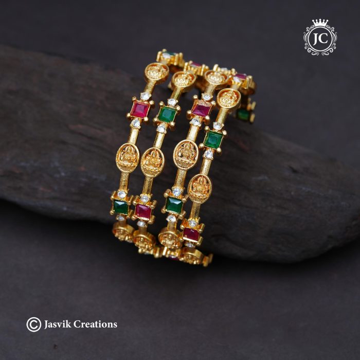 368 Micro lakshmi stone bangle JCBN368 -299rs (2)