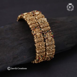 Matte Finish Laskhmi Bangle - JCBN371