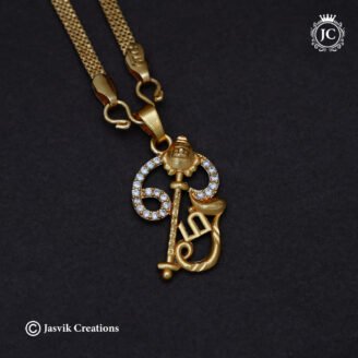 757 Ohm Dollar with Short Chain-JCCH757 – 450 (3)