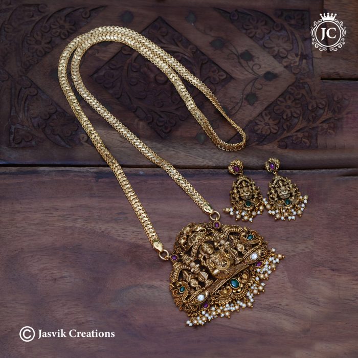 760 Antique dollar chain 30inch 1999rs (4) - JCCH760