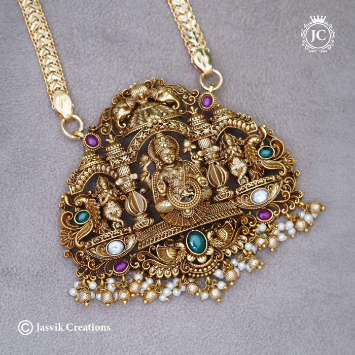 760 Antique dollar chain 30inch 1999rs (6) - JCCH760