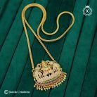 765 AD Gajalakshmi Pendent with Arunakodi Chain( 30 Only)-JCCH765 - 1250