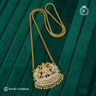 767 AD Gajalakshmi Pendent with Gobi Chain( 30 Only) -JCCH767 -1150 1250 (3)