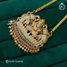 768 AD Gajalakshmi Pendent with Gobi Multi Chain -JCCH768 ( 30 Only) - 1150 1250 (3)