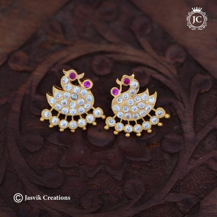 802 Impon Swan earring( Red White) - JCER802 270rs (9) 802 Impon Swan earring( Red White) - JCER802 270rs (9)