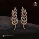 807 Leaf Pattern Eat Cuff -JCER807- 160 (2)
