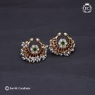814 Big size Chandbali Ear Rings -JCER814 - 699 (4)
