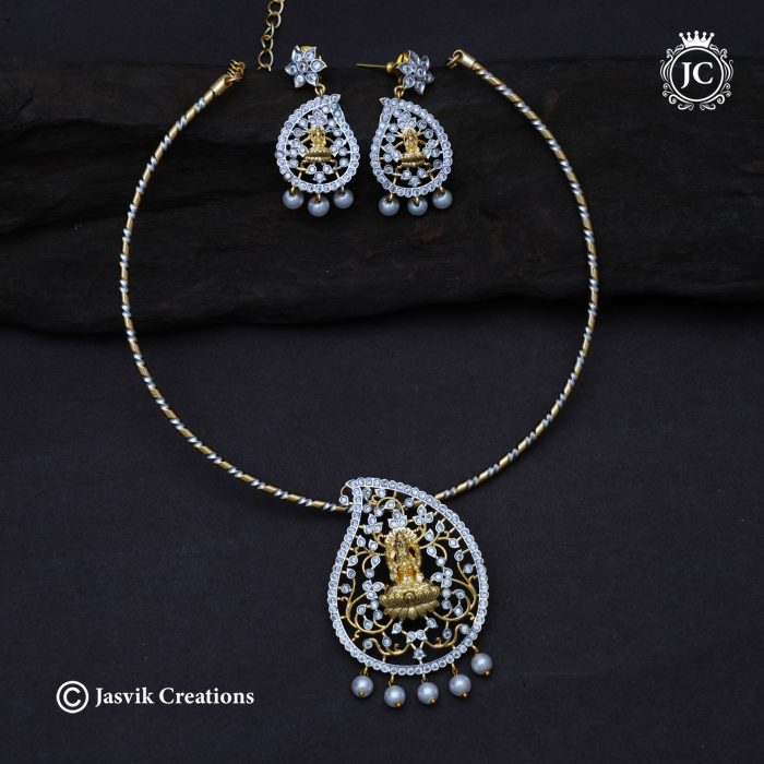 896 Gj finish floral pendent set with Hasley-JCNL896 - 1399rs (4)