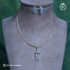 897 Gj finish Vinayak pendent set with Hasley-JCNL897 - 799rs (3)