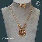 904 Matte LAkshmi Necklace -JCNL904 -350 (2)