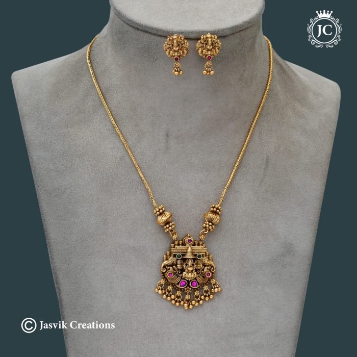 904 Matte LAkshmi Necklace -JCNL904 -350 (2) 904 Matte LAkshmi Necklace -JCNL904 -350 (2)