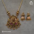 905 Matte LAkshmi Necklace-JCNL905 -375 (3)
