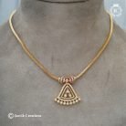 912 Microplated AD Simple Necklace ( Multi ) JCNL912- 550 (3)