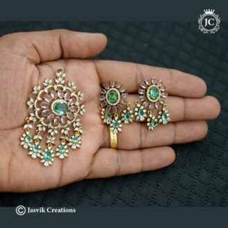 179 Pre,iu, Uncut Pendent Set -JCPT179- 1099 (3)