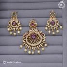 181 Antique AD PEndent Set -JCPT181- 550 (2)