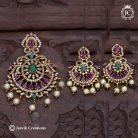 182 Antique ADMulti Colour PEndent Set -JCPT182- 550 (2)