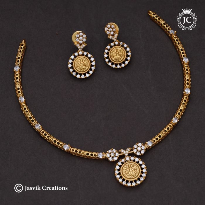 189 Antique-Finsh-Simple-LAskhmi-Necklace-JCNL189-450-(6) 189 Antique-Finsh-Simple-LAskhmi-Necklace-JCNL189-450-(6)
