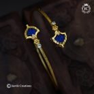 198 Microplated Palak Kada Blue - JCBT198 -130