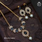 248 Microplaed AD Stone Mid Harm with Ear Rings - JCHM248- 725 (11)