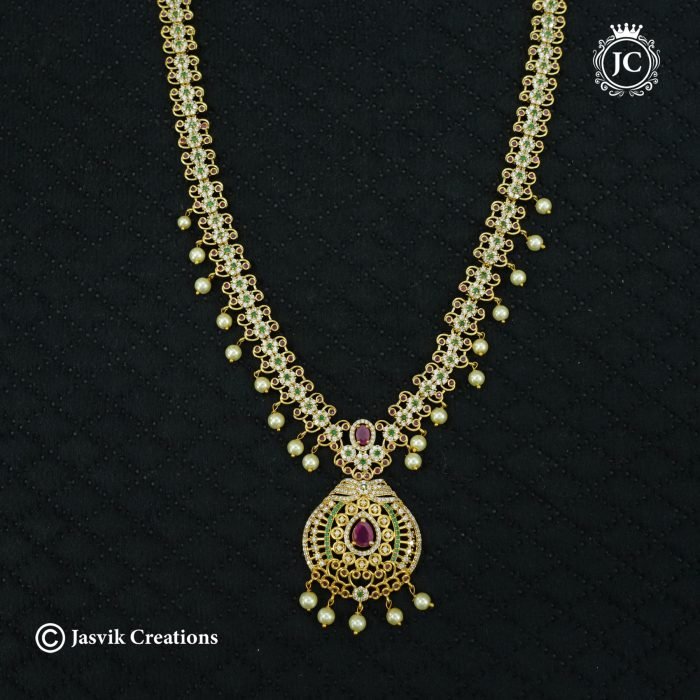 29 Premium AD Haram with Pearls-JCHM029 - 1499 (4) 29 Premium AD Haram with Pearls-JCHM029 - 1499 (4)