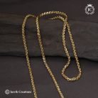 782 AD Stone Gajalakshmi Pendant Long Haram with Gobi Chain (3) - JCCH782-1250