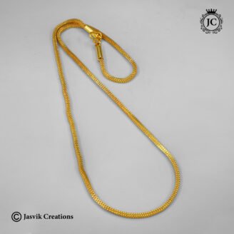 Classic Micro Gold-Plated Box Chain - JCCH784