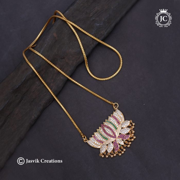 786 Micro plate lotus dollar chain -JCCH786 1099 24 inch 1199rs 30 inch (3) 786 Micro plate lotus dollar chain -JCCH786 1099 24 inch 1199rs 30 inch (3)