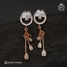 81 Rose Gold Ear Ring- JCRG081 180 (1)