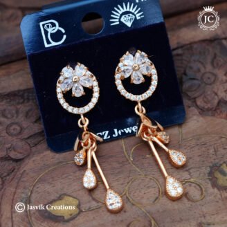 81 Rose Gold Ear Ring- JCRG081 180 (2)