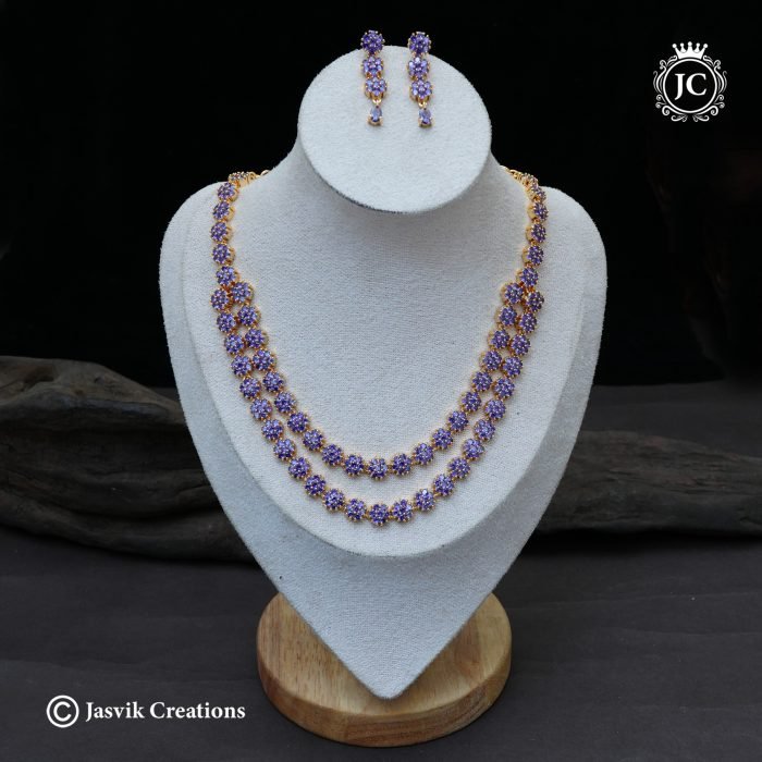 920 Microplated-AD-LAvender-Stone-Layer-NEcklace- JCNL920--1399 -(6)