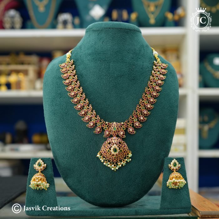 925 Premiu Real Kemp Necklace-JCNL925 -2499