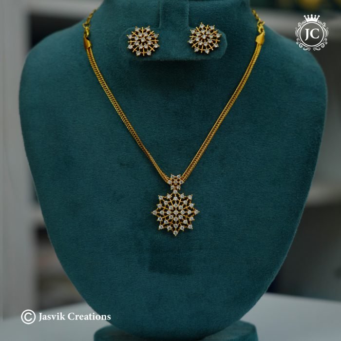 AD Premium Diamond Replica Necklace-JCNL217 -299