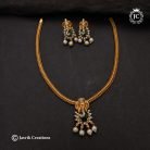 002 Simple Vinayage NEcklace -JCNL002-299 (5)