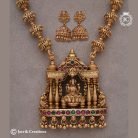 141 Chettinadu-LAkshmi-with-Temple-Dedign-Mid-Haram--JCHM141-699-(5)