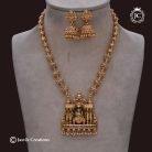 141 Chettinadu-LAkshmi-with-Temple-Dedign-Mid-Haram--JCHM141-699-(6)