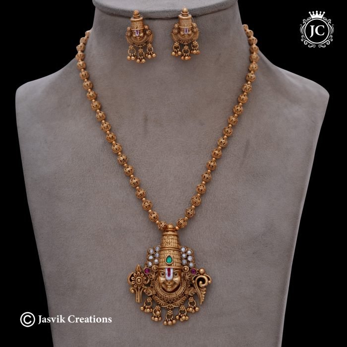 157 Venkatesh Chettinadu Mid Necklace -JCNL157- 599 (2) 157 Venkatesh Chettinadu Mid Necklace -JCNL157- 599 (2)