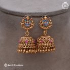 158 Matte Finsh Meeakari lakshmi NEcklace- JCNL158 - 599 (4)