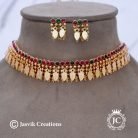 159 Kerala Pattern Elaka cjocker NEcklace -JCNL159- 499 (2)