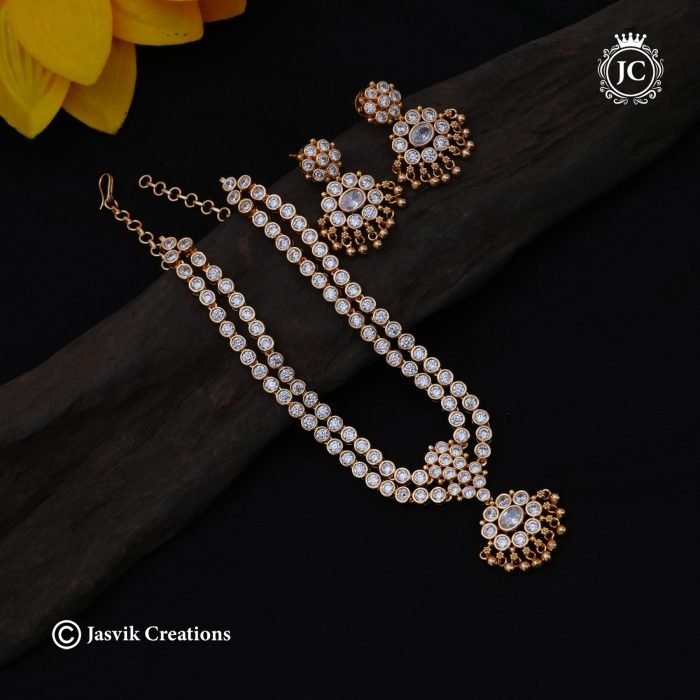 170 Vintage 2 Line Necklace -JCNL170 - 1499 (3) 170 Vintage 2 Line Necklace -JCNL170 - 1499 (3)