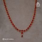 255 Microplated Red Stone Haram - JCHM255 -1350 (3)