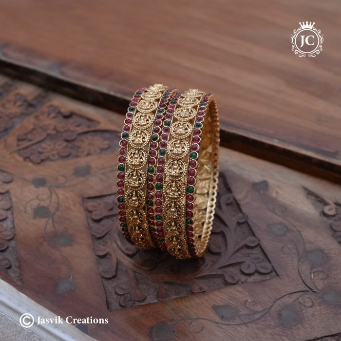 260 MAtte Finsh LAkshmi Bangle-jcbn260 - 299