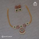 287 Premium Floral Chocker -JCNL287-499