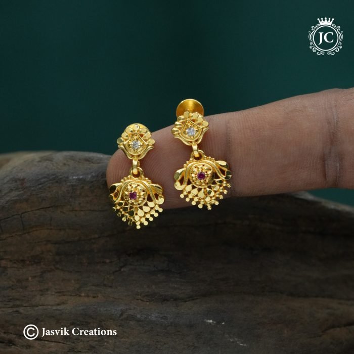 312 Forming Simple Visiri Ear Rings -JCER312- 170 (2) 312 Forming Simple Visiri Ear Rings -JCER312- 170 (2)