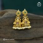 329 Gold Replica Antique Jhumka JCER329 - 399 (2)
