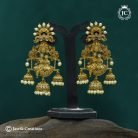356 Radhai Krishnar Layer Ear Rings-JCER356 - 999 (3)