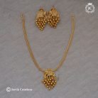 373 Elephant Choaker with Gold BEads -JCNL373- 499 (5)