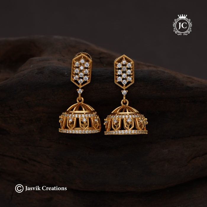 387 Diamond Replica Ear Ring -JCER387- 299