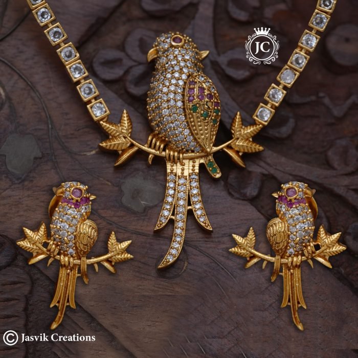 387 tRENDING-pARROT-nECKLACE JCNL387--450-(6)
