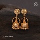 390 Microplated LAkshmi Jhumka- JCER390 -199